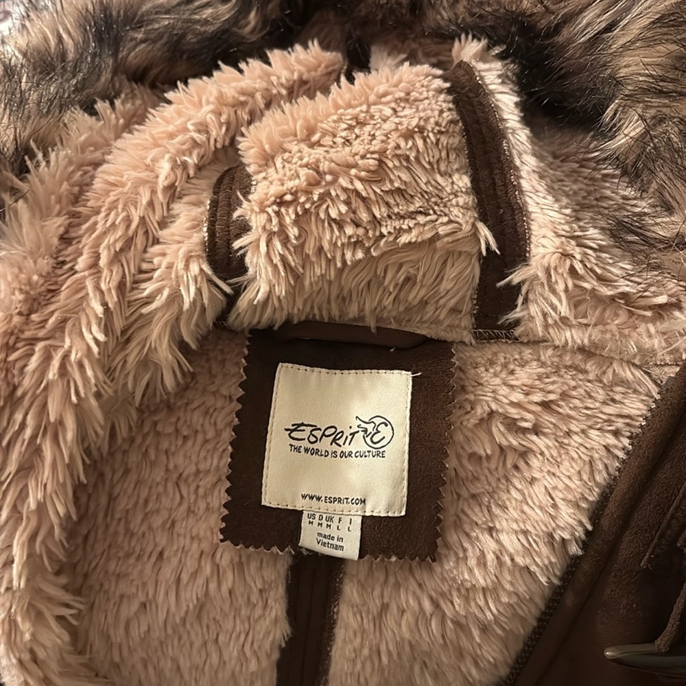Esprit warm brown coat